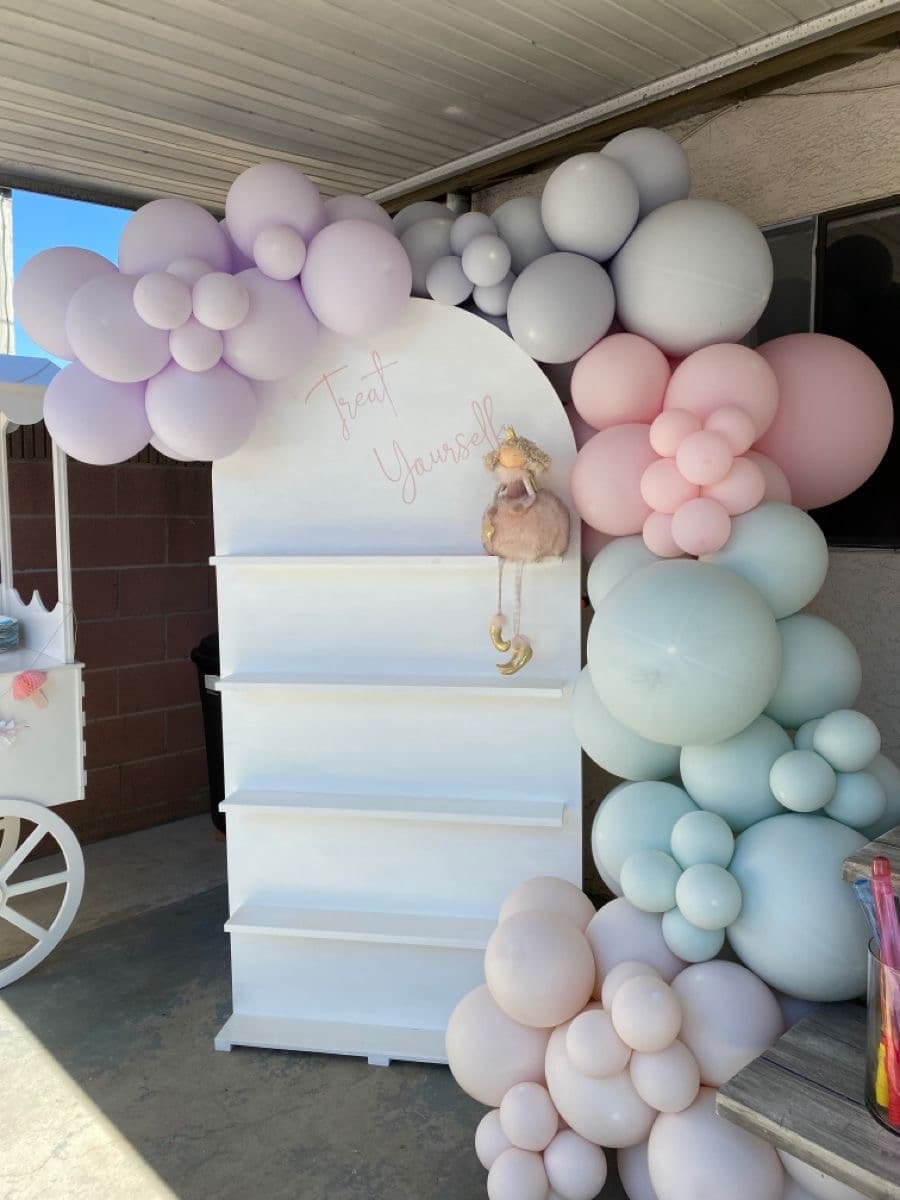 Party treat wall add-on for soft play rental Las Vegas